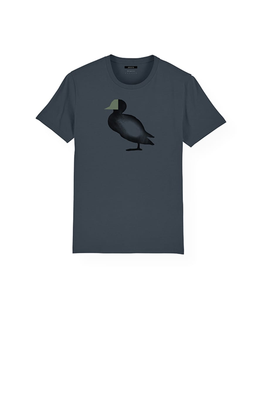 Paala 442202 Duck Helmet T-Shirt India Ink Grey