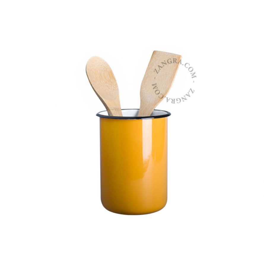 Zangra Enamel Storage in Mustard 1.5L