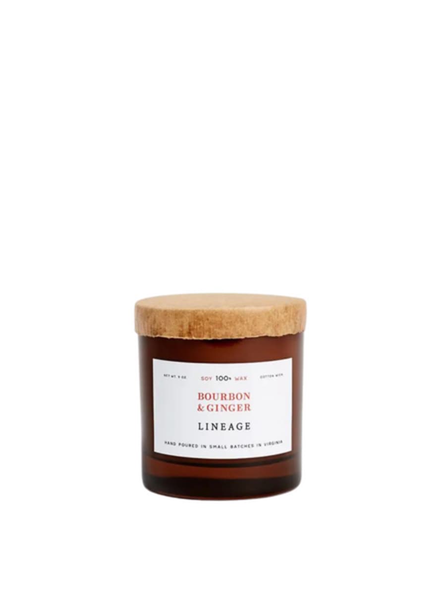 Lineage Bourbon & Ginger Candle