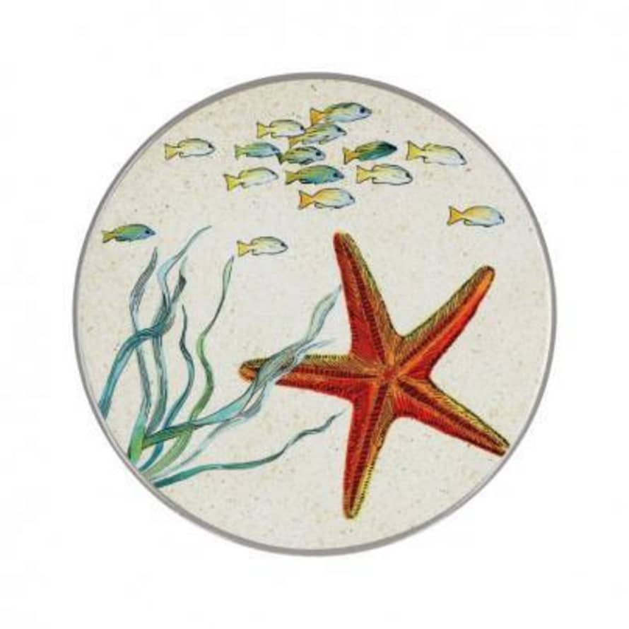 Distinctly Living Ocean Life - Trivet Starfish