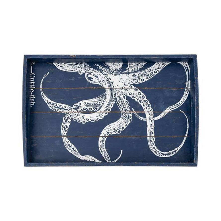 Distinctly Living Blue Sea - Octopus Tray