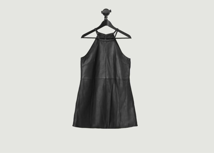 Deadwood Kimi Leather Sleeveless Short Dress