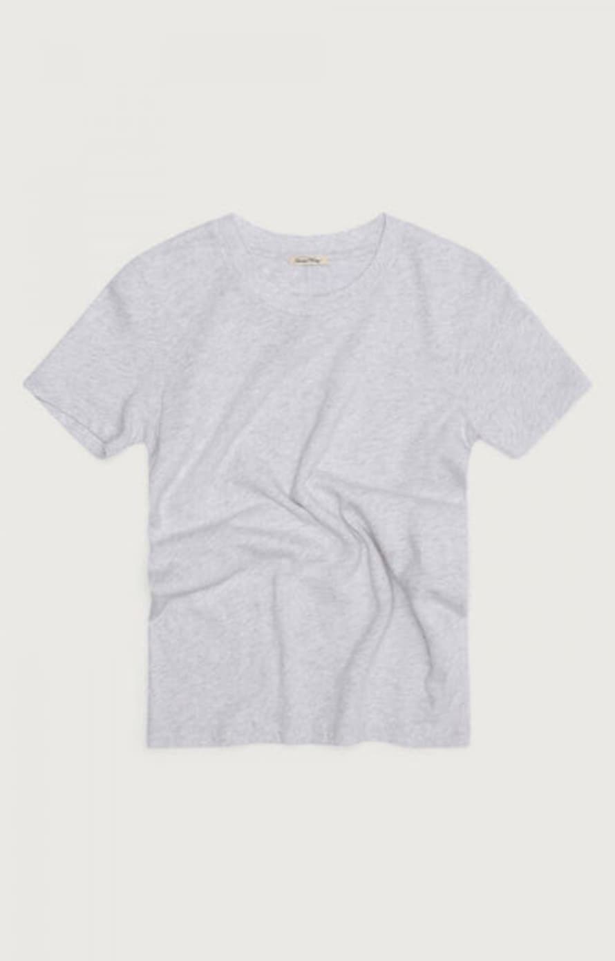 American Vintage Sonoma Fitted T-Shirt - Arctic Grey