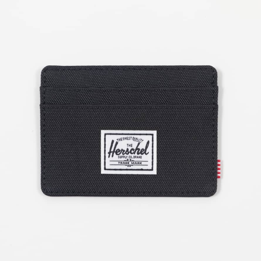 Herschel Supply Co. Black Charlie Card Holder Wallet