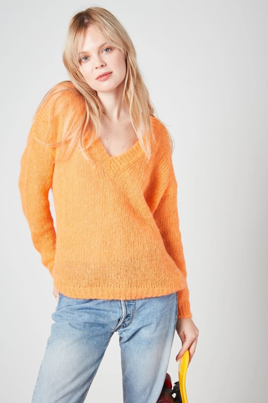 Les Tricots de Lea Marose Pullover - Orange