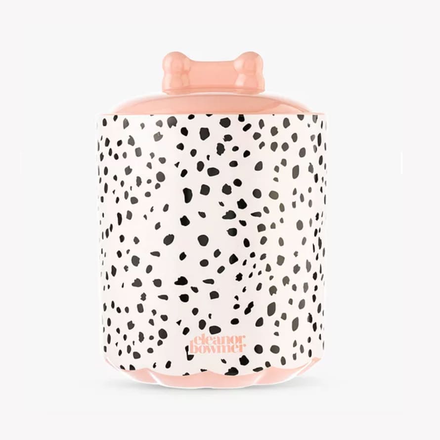 Eleanor Bowmer Dalmatian Pet Treat Jar