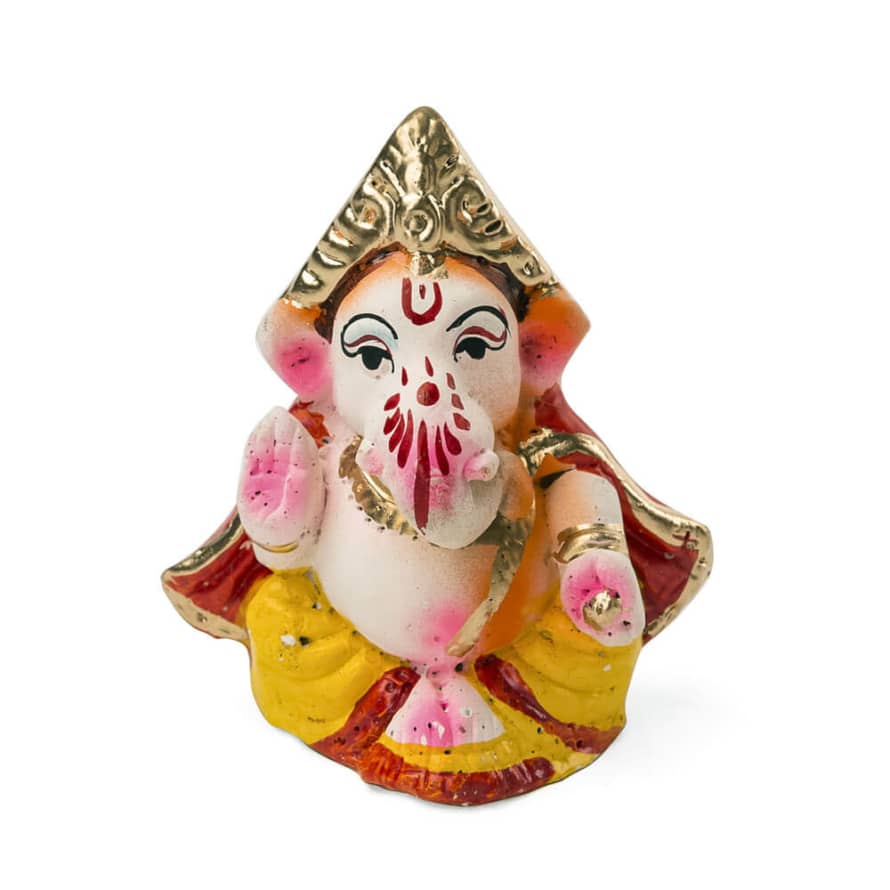 Fantastik Ganesha Ceramic Figure