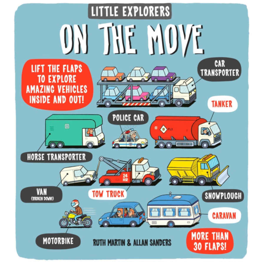 Bookspeed Little Explorers: On The Move
