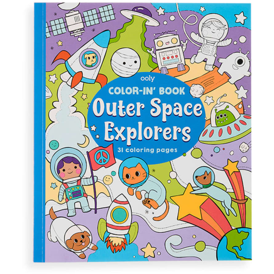 Ooly Colorin Book – Outer Space Explorers