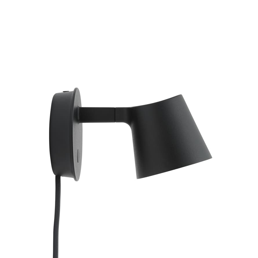 Muuto Tip Wall Lamp - Black