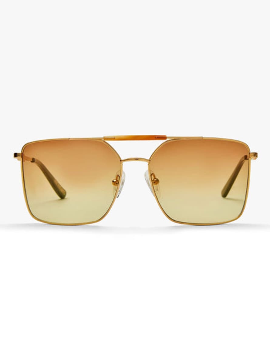 Hot Futures Almost Famous Sunglasses - Tan Ombre
