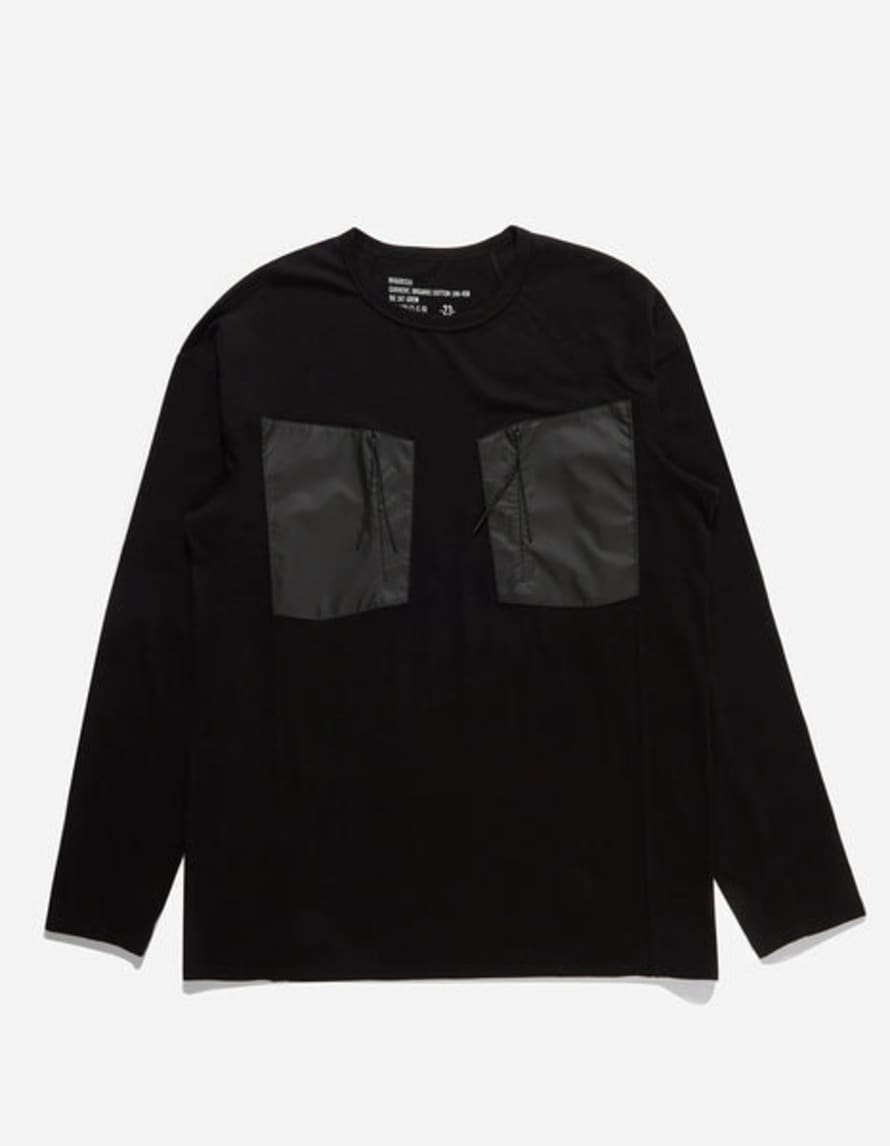 Maharishi Tech Travel Shirt - Black/Black