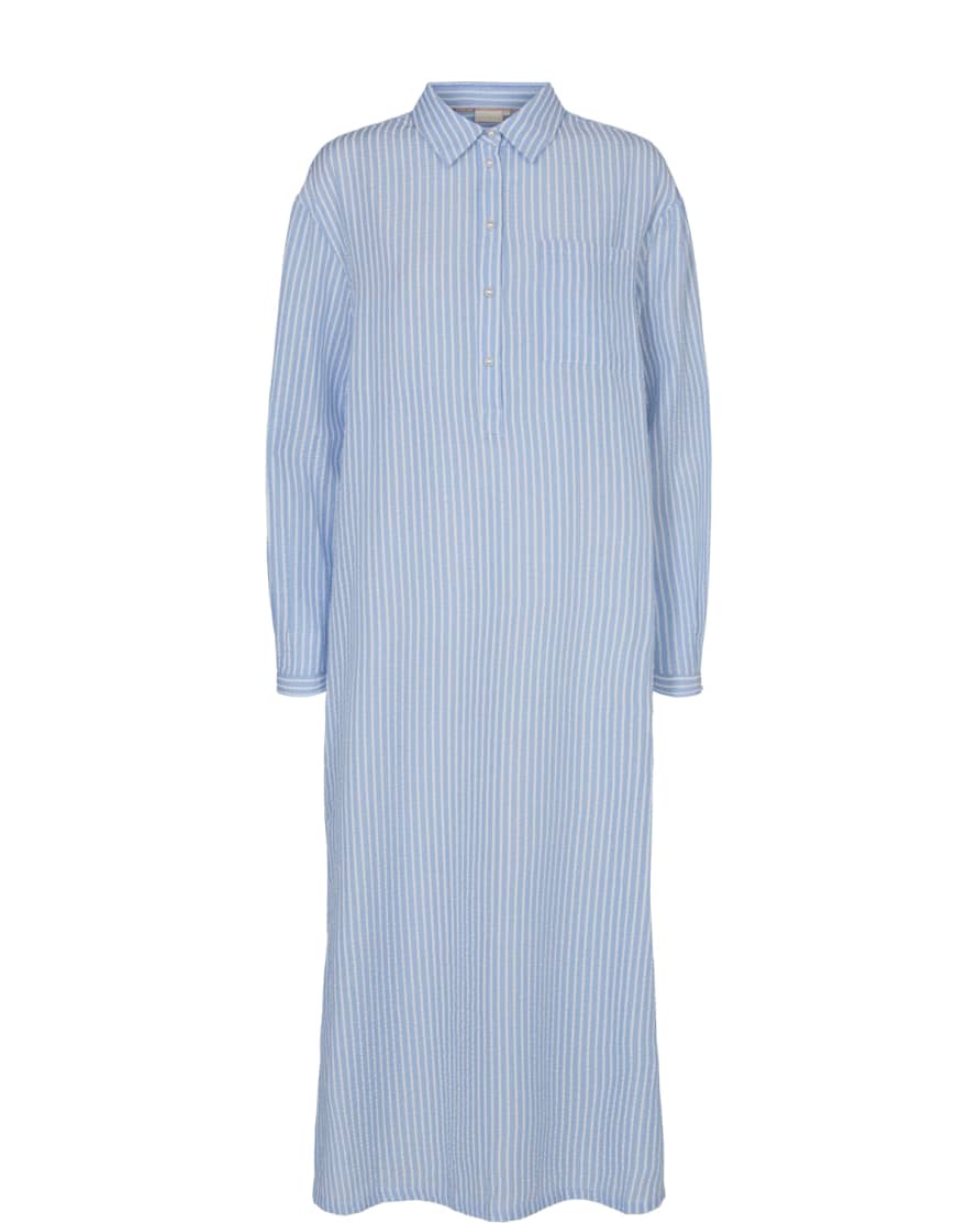 Numph Della Robbia Blue Nuninna Dress - 701494