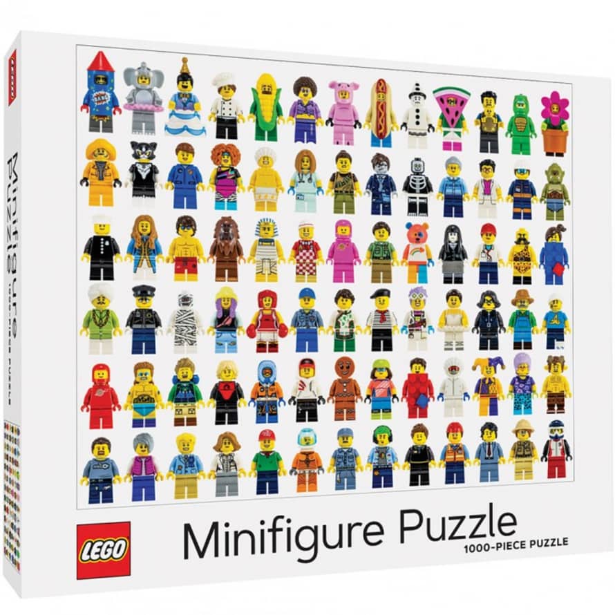 Abrams & Chronicle Books Lego Minifigure People 1000 Piece Jigsaw