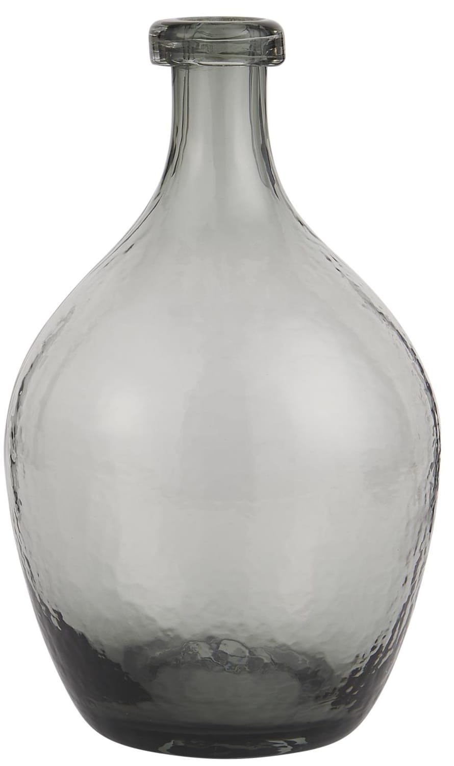 Ib Laursen Small Grey Glass Balloon Vase
