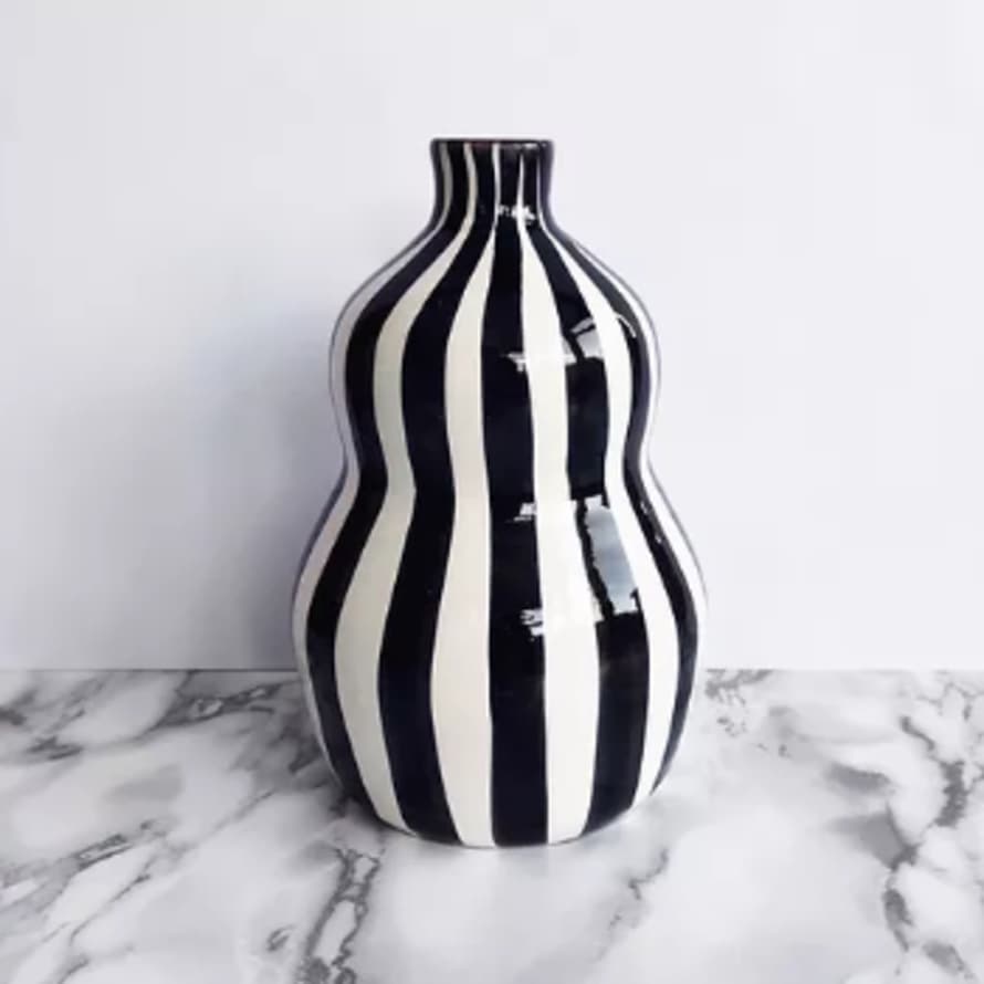Casa Cubista Ceramic Vase - Gourd Large