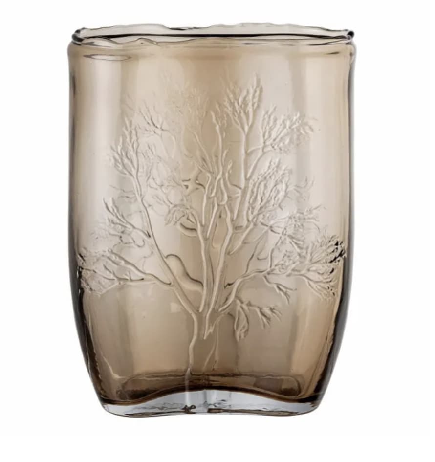 Bloomingville Brown Glass Jara Vase