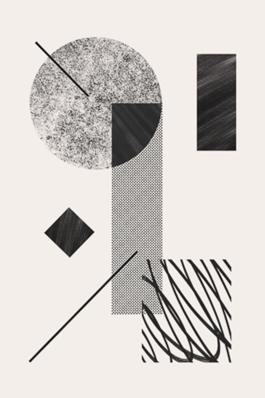 David & David Studio Bauhaus Poster By Julien Caretti 30x40 cm 