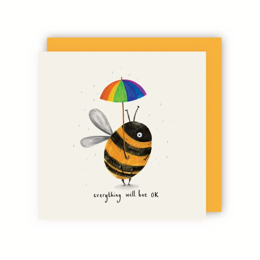 Charley Rabbit Publishing Everything Will Bee OK Card