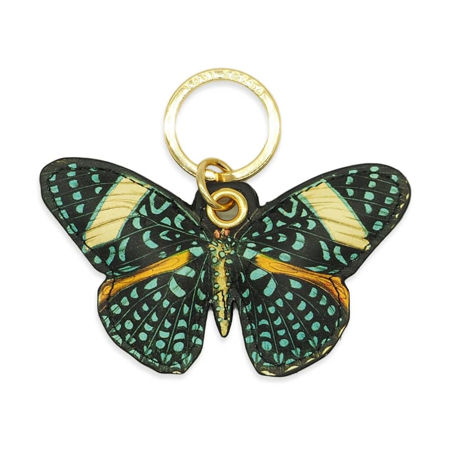 Alkemest Green Butterfly Key Ring