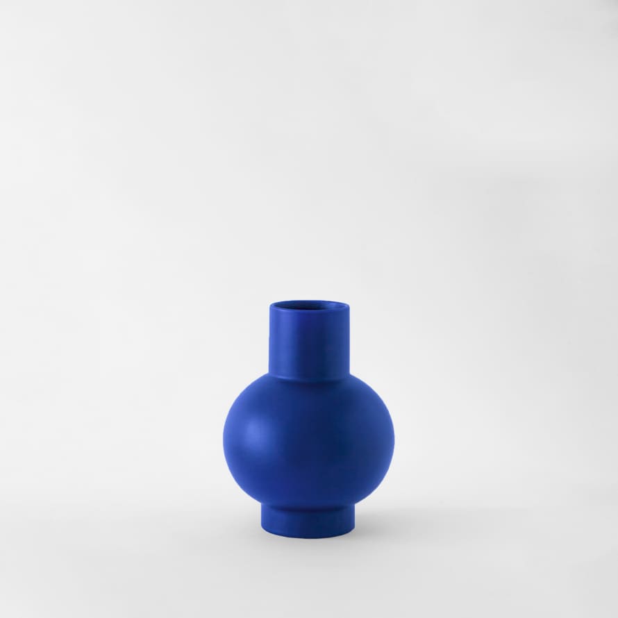 raawii Strøm Vase Small - Cobalt Blue 