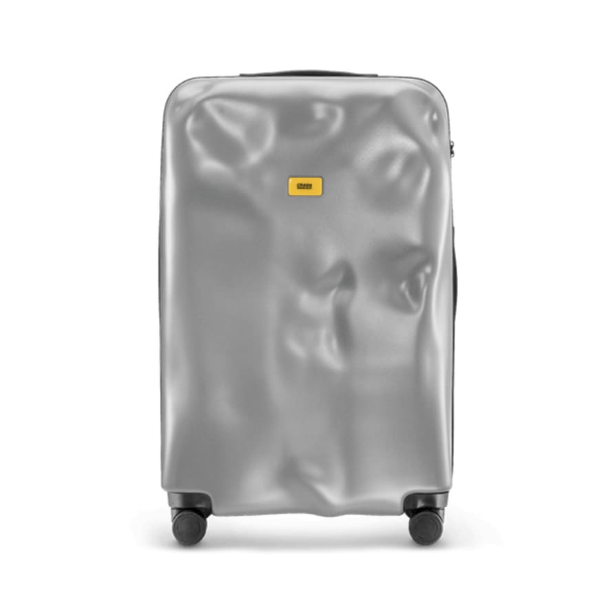 Crashbaggage "trolley Crash Baggage Icon Large 4 Ruote Cb 163 Silver"
