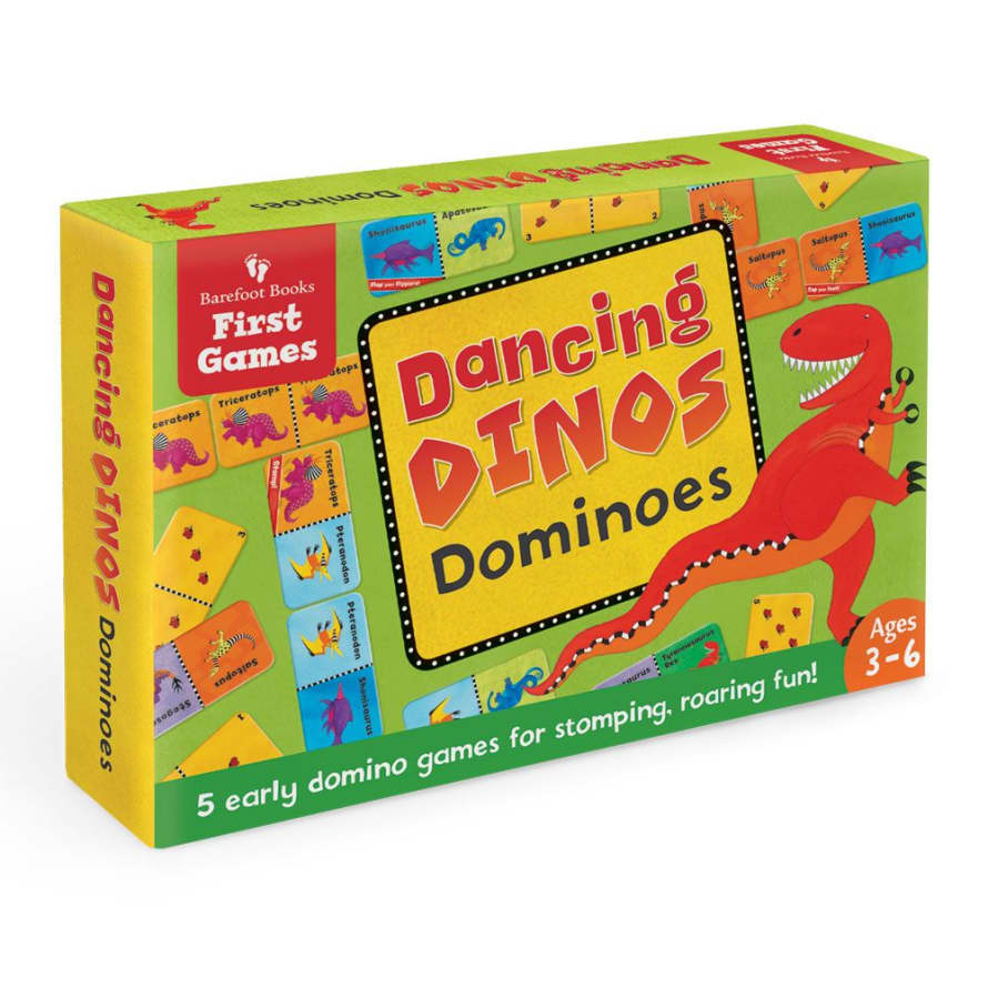 Barefoot Books Dancing Dinos Dominoes