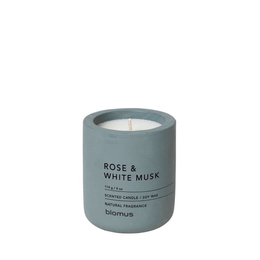 Blomus Small Rose & White Musk Candle