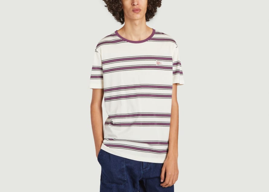 OLOW Screech Organic Cotton Striped T-shirt