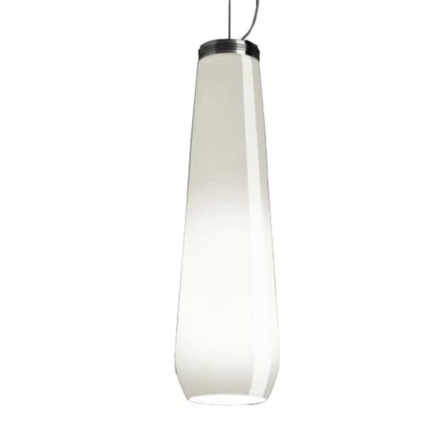 Foscarini  lampada da sospensione  White Glass Drop Lamp