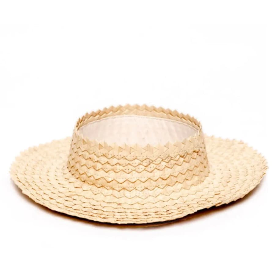 Bali Harvest Crownless Straw Hat