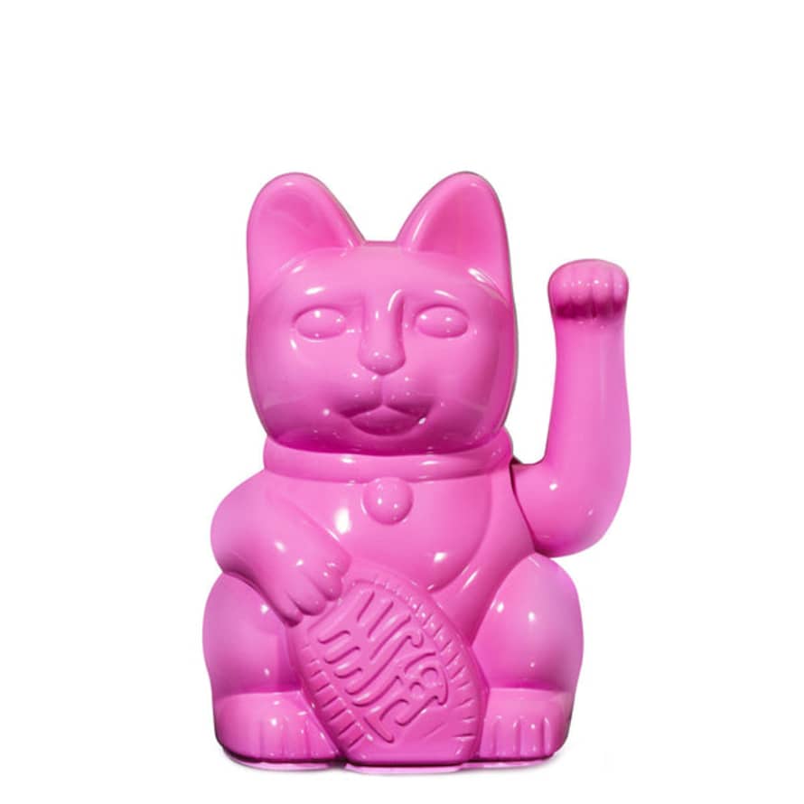 Maneky neko "lucky Cat 15x10,5 Glossy Pink"
