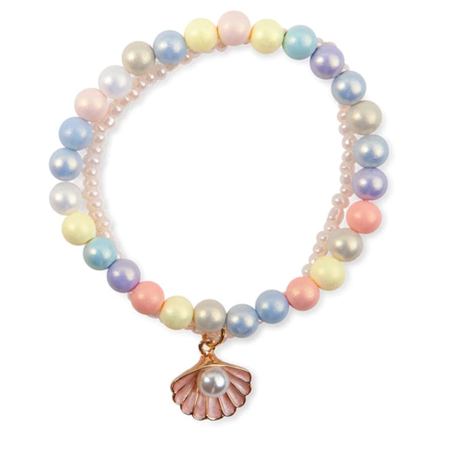 great pretenders Boutique Pastel Shell Bracelet