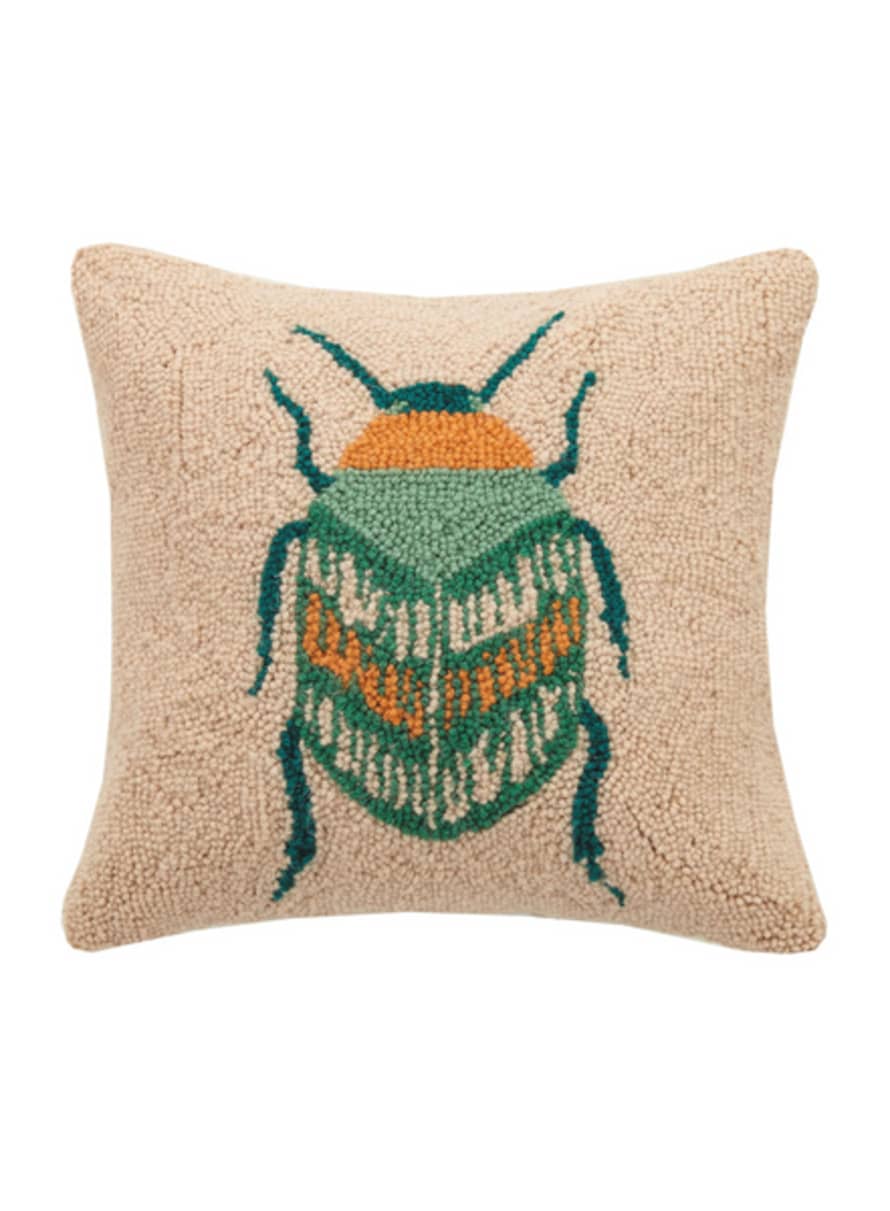 Peking Handicraft Ethereal Garden Beetle Hook Pillow