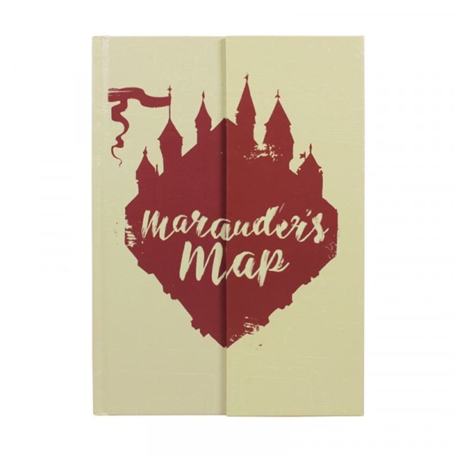 Half Moon Bay Quaderno Harry Potter Mappa Del Malandrino