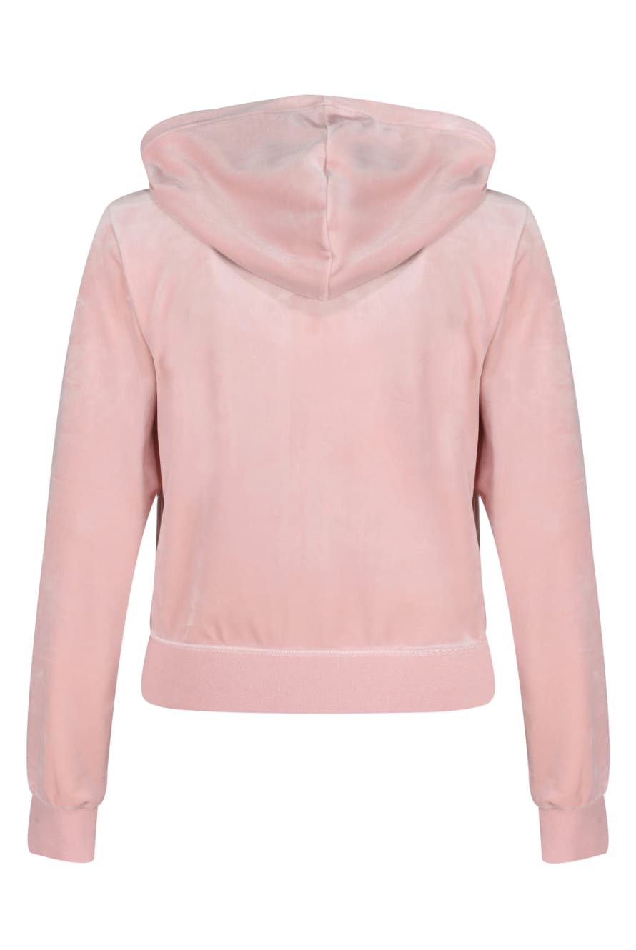 Trouva: Robertson Classic Velour Hoodie - Pale Pink