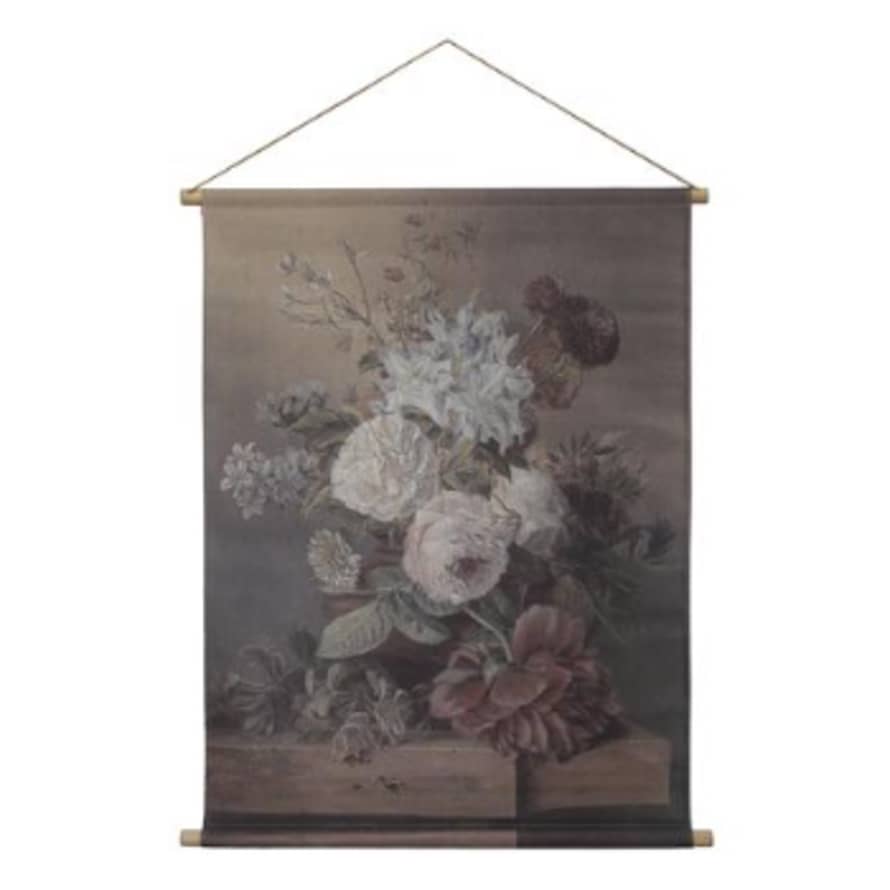 Maitri Canvas For Hanging W Floral Print H97/l76cm