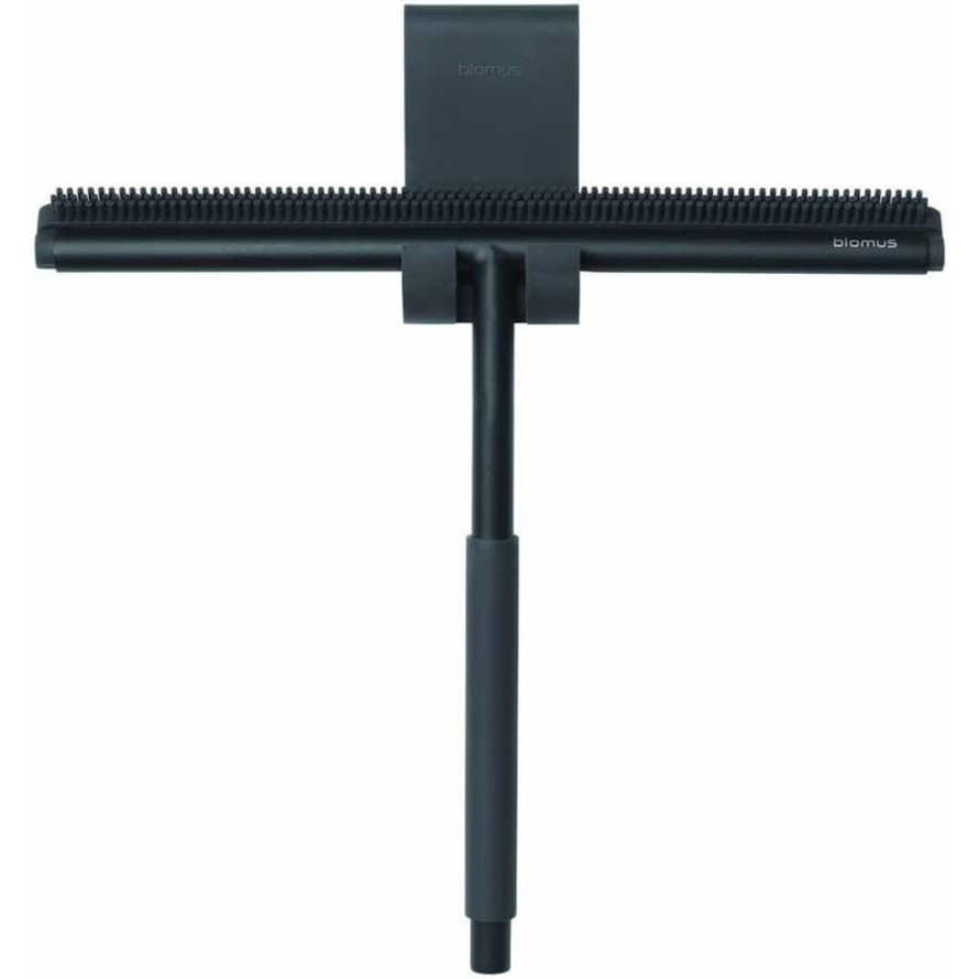 Blomus Black Modo Shower Squeegee with Hook 