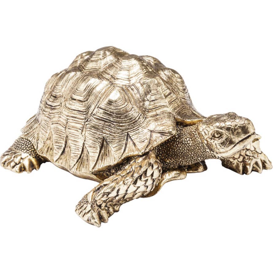 Kare Design Figurine Turtle Gold 