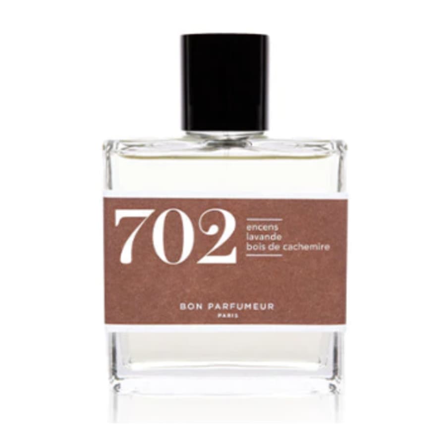Bon Parfumeur Eau De Parfum 702: Incense, Lavender and Cashmere Wood - 30ml