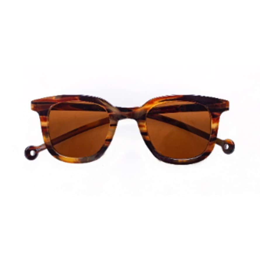 Parafina Eco Friendly Sunglasses - Cauce Amber Tortoise