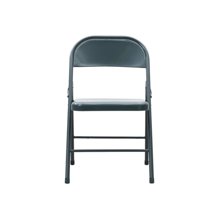House Doctor Granite Grey Steel 'Fold It' Chair