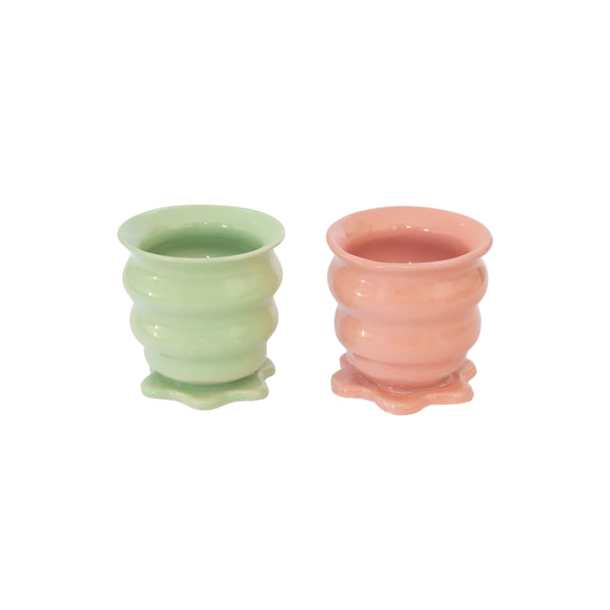 Florence Mytum Ceramics The Queenie Egg Cup - Set of 2