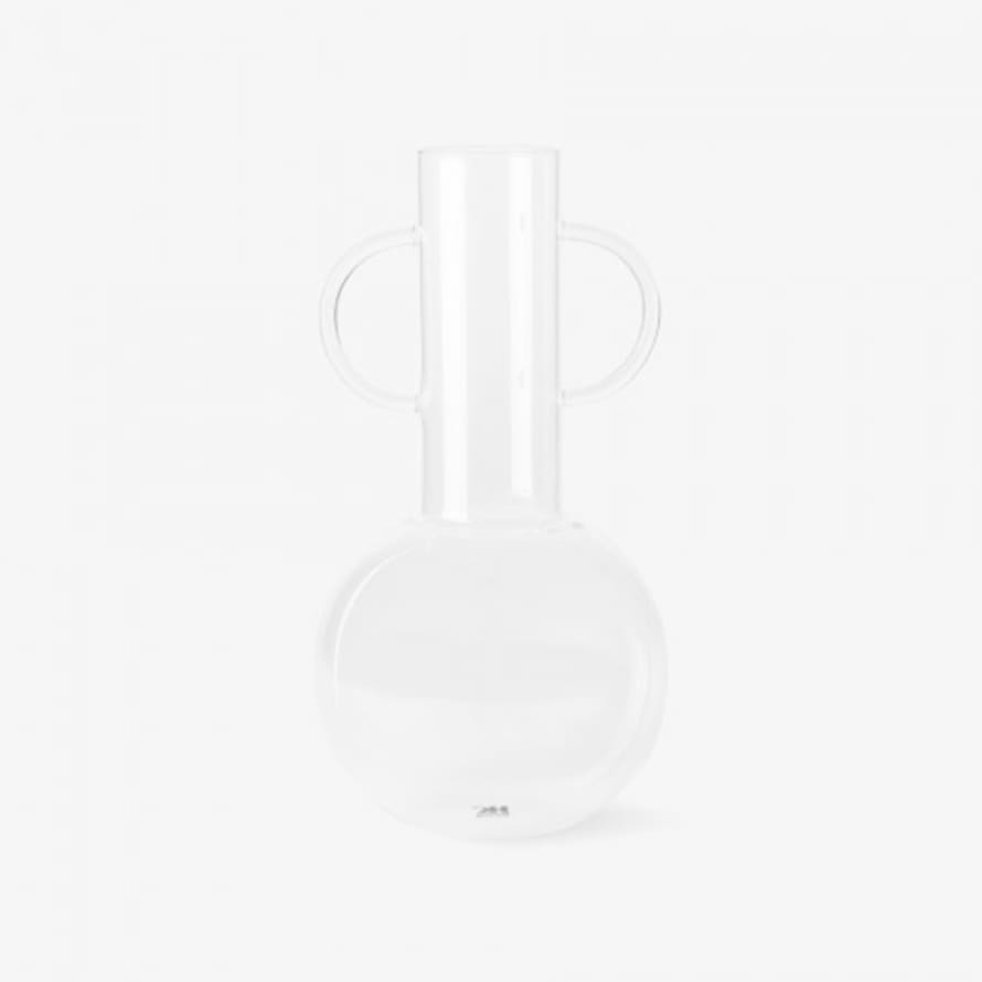 HK Living Glass Vase with 2 Ears