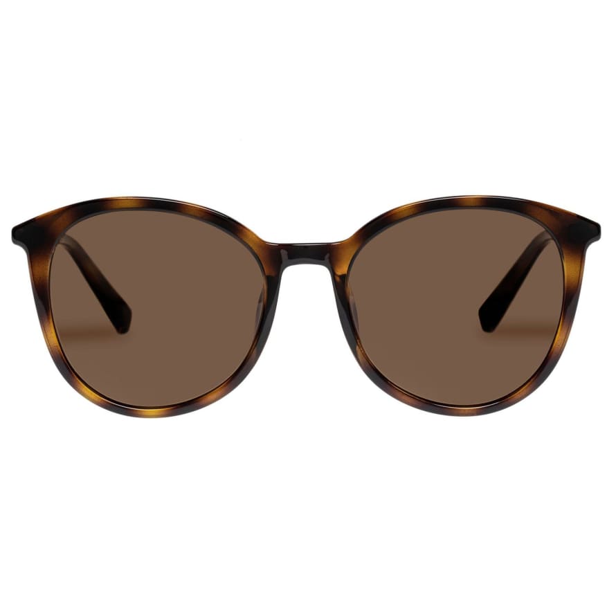 Le Specs Le Danzing Tortoise Polarized Sunglasses
