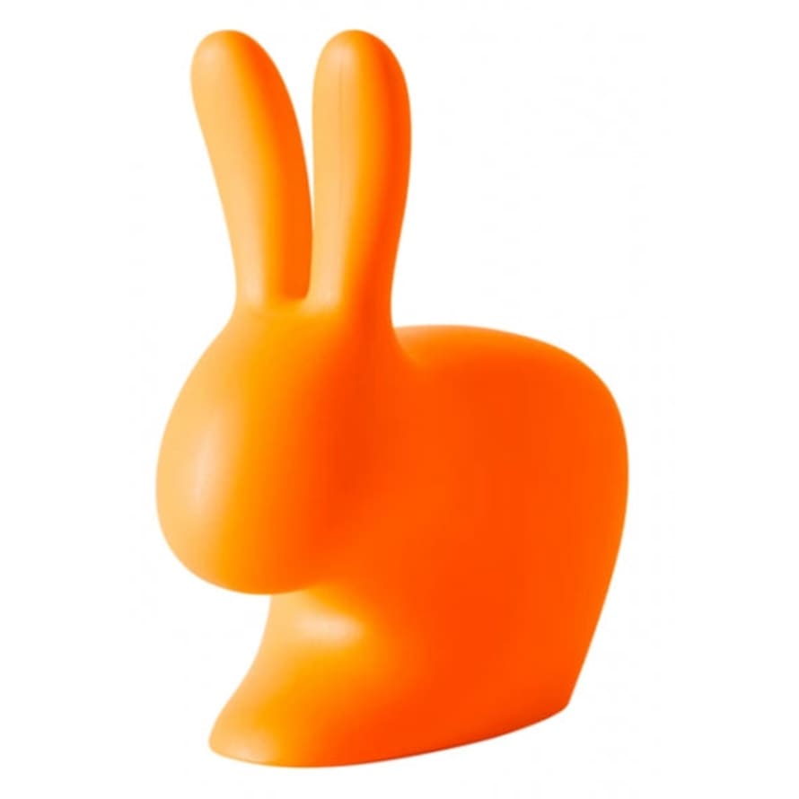 Qeeboo " Rabbit Chair Baby Bright Orange"