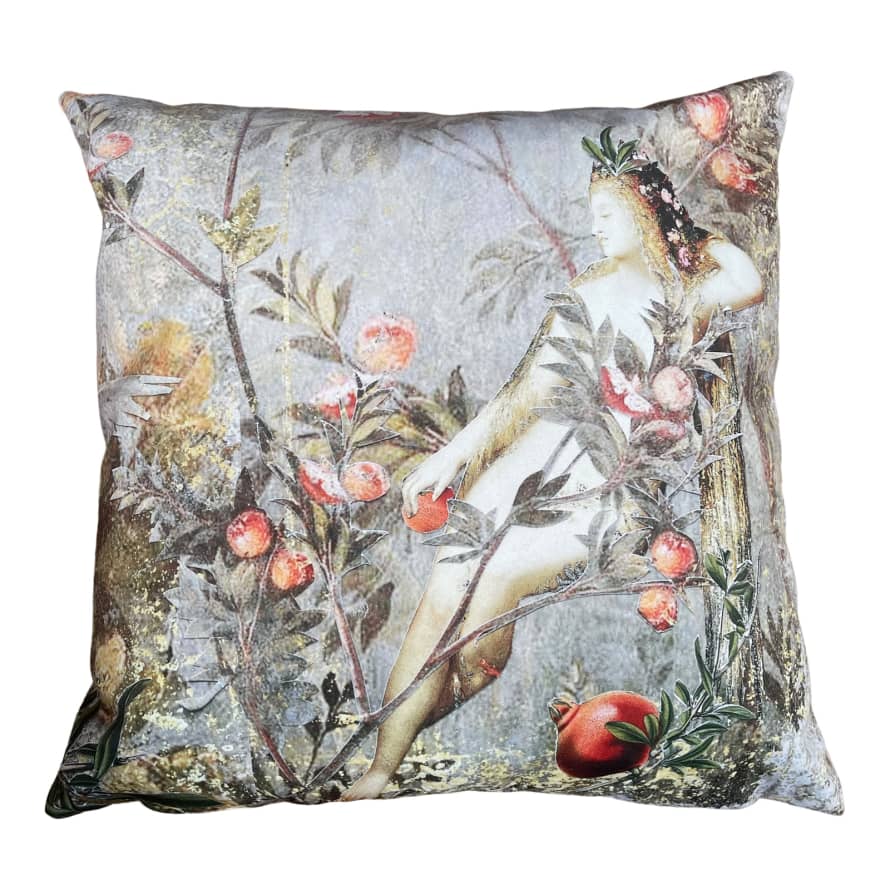 Diana Wilson Arcana Fresco Velvet Cushion - Small