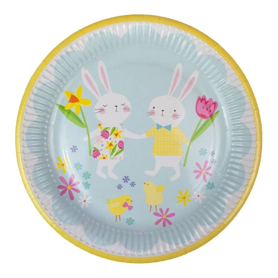 Talking Tables Hop To It Bunny Paper Plates