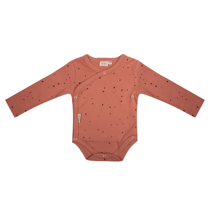 Little Indians Canyon Clay Romper Longsleeve Dots 