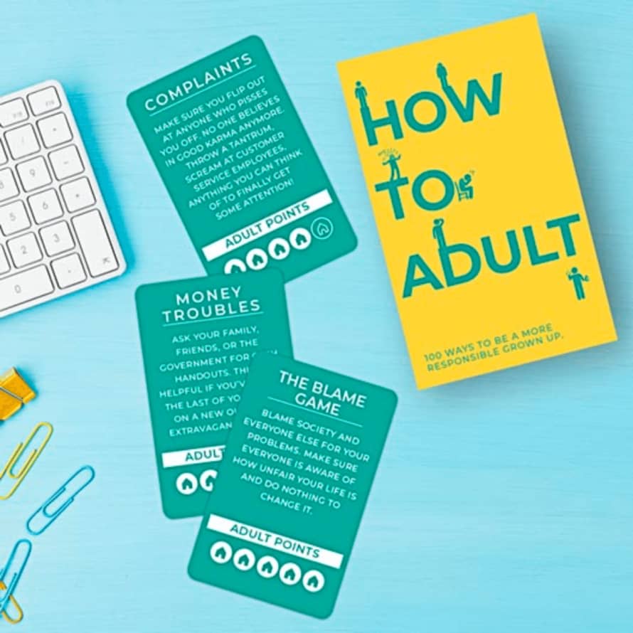 Gift Republic How to Adult Cards